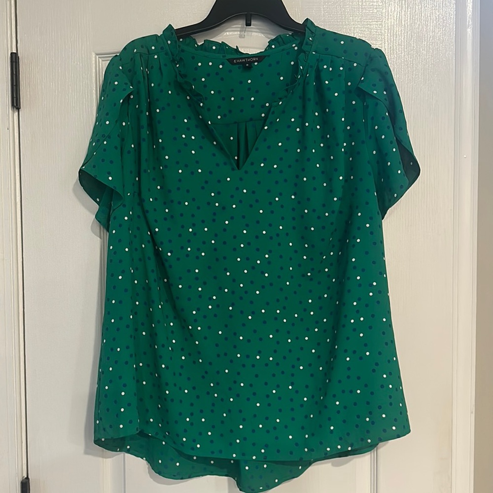 Hawthorn tulip sleeve blouse